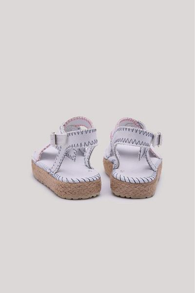 Beverly Hills Polo Club Bg Store Girl's Ecru Sandals