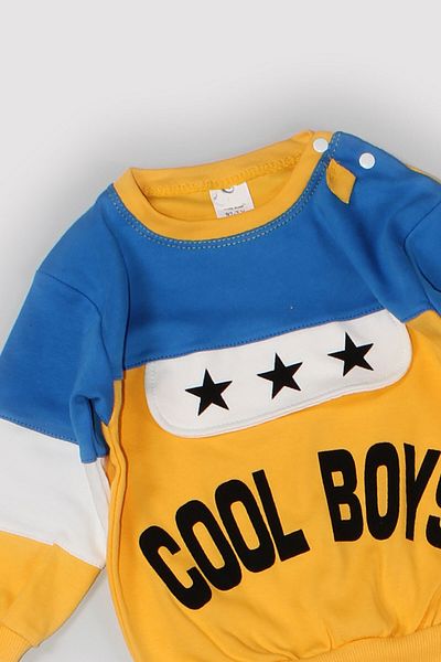 Peki 5-Piece Cotton Children's Tracksuit Pajamas Set - Star Pattern, Christmas Gift, Add 4 Payments 13839