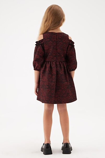 Tyess Bg Store Girl's Burgundy Dress Ns22Fwt4927