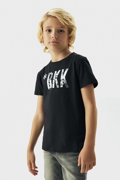Bikkembergs Черна тениска Bg Store Boy 23fw0bk1866