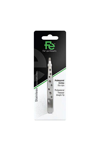 Fe Cımbız Prosyonel Düz Uçlu