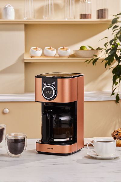 Karaca Series 2303 - Inox Filter Bronze Coffee Machine