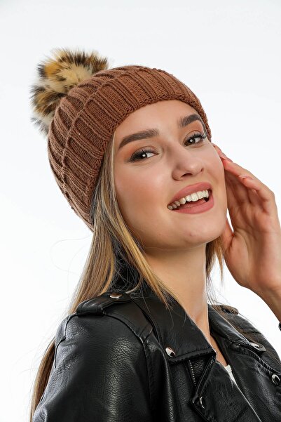 Mossta Milena Pompom Γυναικείο Μπερέ