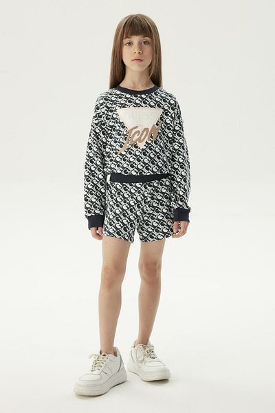 Guess Bg Store Girls Blue Shorts