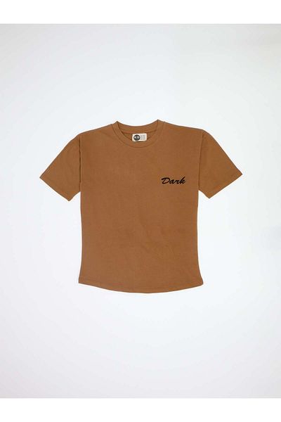 rg kidsstore Young Dark Embossed Short Sleeve T-Shirt