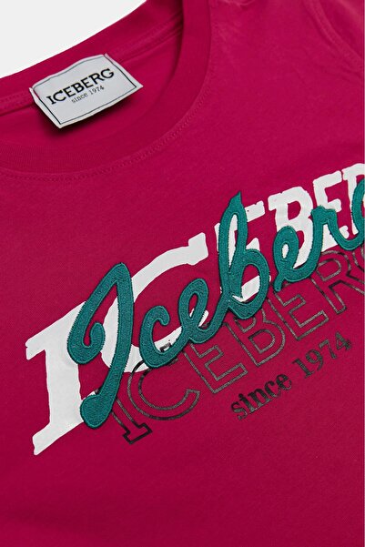 Iceberg Bg Store Γυναικεία Παιδική Κόκκινη Μπλούζα 23ssıts3150