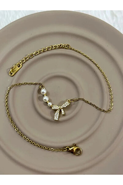 YASİN TOPÇU خلخال ذهبي من الفولاذ