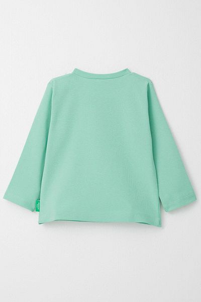 Breeze Boy's Long Sleeve T-Shirt Basic 1-4 Years, Water Green