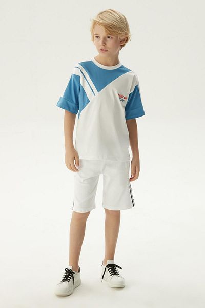 Bikkembergs BG Store Boy's White T-Shirt