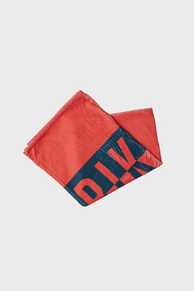 Bikkembergs Bg Store Boy's Red Towel 23ss1bk1581