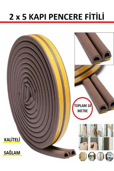 optana Pimapen Wick Adhesive Tape - Wind and Cold Blocking Door Window Tape, Insulation Isolation Undecorated
