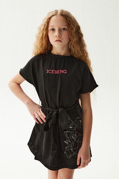 Iceberg Bg Store Μαύρο φόρεμα για κορίτσια