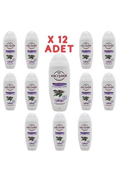 Hacı Şakir Adaçayı Özlü Kepeğe Karşı Etkili Şampuan 12 X 500 ml