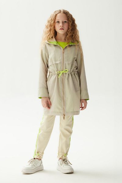 FRACOMINA Bg Store Girl's Beige Raincoat