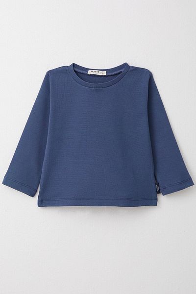 Breeze 1-4 Years Boy Indigo Long Sleeve T-Shirt