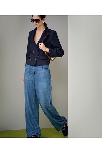 İpekyol Metal Buttoned Double Breasted Blazer Design