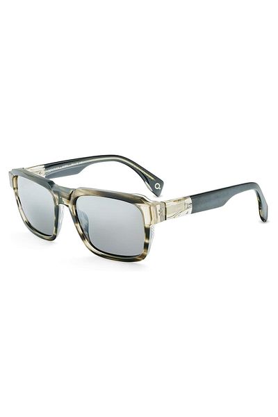 Etnia Barcelona 5 Twogun 55S Hvbk Polarized Men's Sunglasses