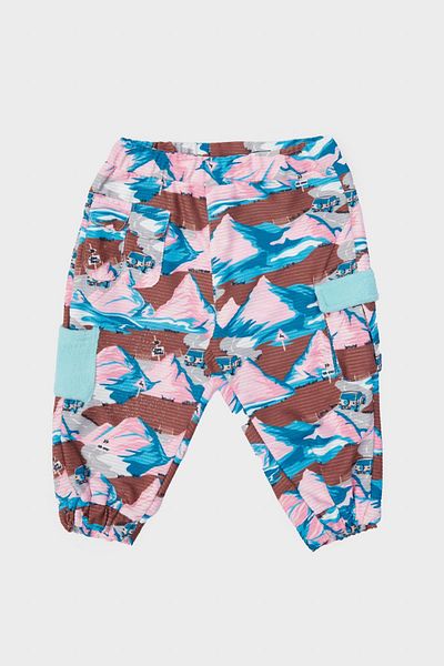 GB Baby BG Store Baby Boy Patterned Sweatpants 23FW1BG1226