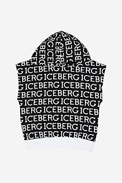 Iceberg Bg Store Boy's Black Sweatshirt