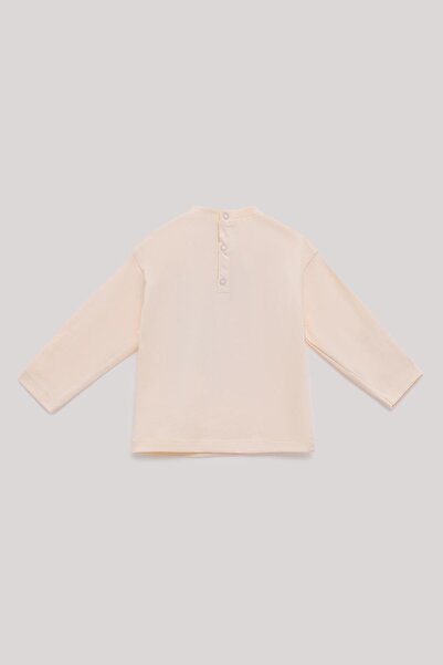 GB Baby Bg Store Baby Boy Ecru T-Shirt