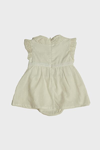 Layette Bg Store Baby Girl White Dress
