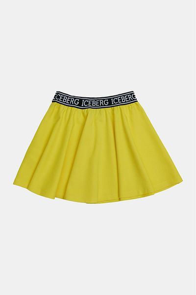 Iceberg Bg Store Fusta galbenă pentru fete 23ssıgo3153