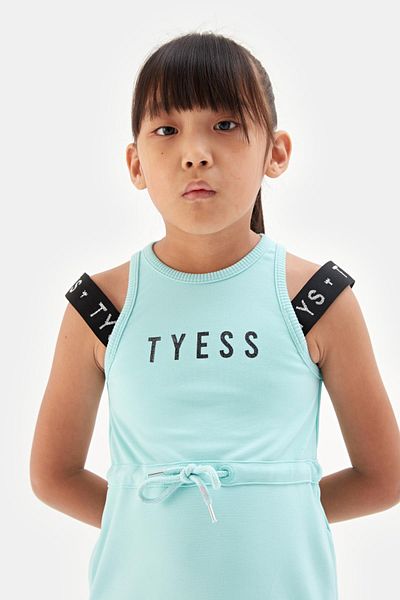 Tyess Bg Store Dívčí modré šaty 23ss1tj4926