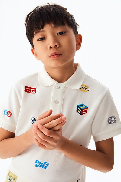 SWATSKY Bg Store Weißes T-Shirt für Jungen 23ss0sw5542