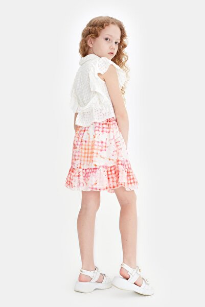 Tyess Fustă cu modele fete magazin Bg 23ss0tj4305