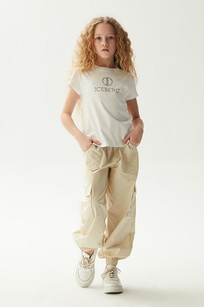 Iceberg Bg Store Girl's White T-shirt