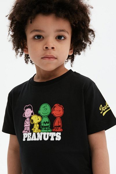 Iceberg Bg Store Boy's Black T-shirt 23ssıts3126