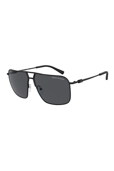 Armani Exchange Man Pilot Sunglasses- Ax 2050s - Lense Size:60mm - Matte Black