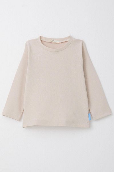 Breeze 1-4 Years Boy Beige Long Sleeve T-Shirt