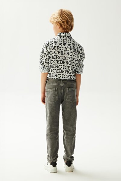 Iceberg Bg Store Erkek Çocuk Siyah Pantolon