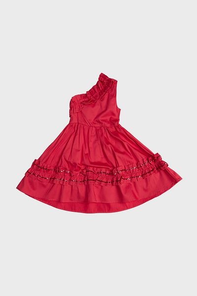 Tyess Bg Store Girl's Fuchsia Dress 23Ss0Tj4911
