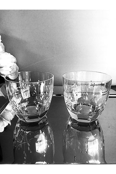 DECOSTYLE Pearl Whiskey Glass Custom Made 100% Handmade 6 Pcs