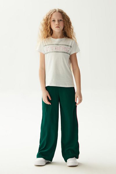 Iceberg Bg Store Girl's White T-shirt