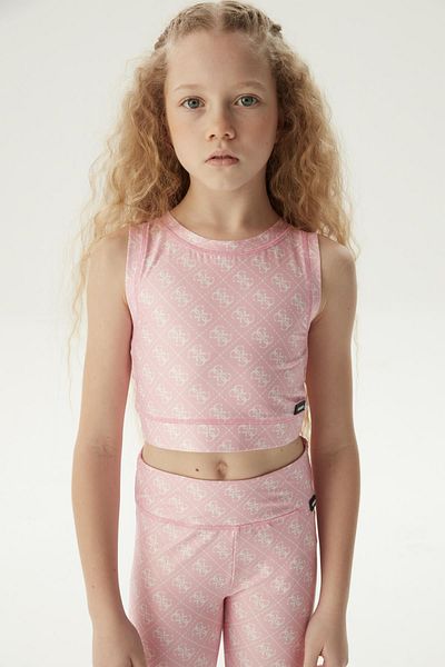 Guess BG Store Girl's Pink Tank Top