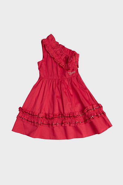 Tyess Bg Store Girl's Fuchsia Dress 23Ss0Tj4911