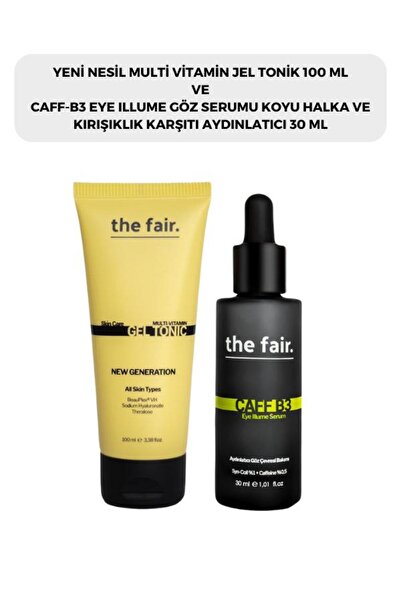 the fair. the fair. Multi Vitamin Jel Tonik 100 ml ve Aydınlatıcı Göz Çevresi...