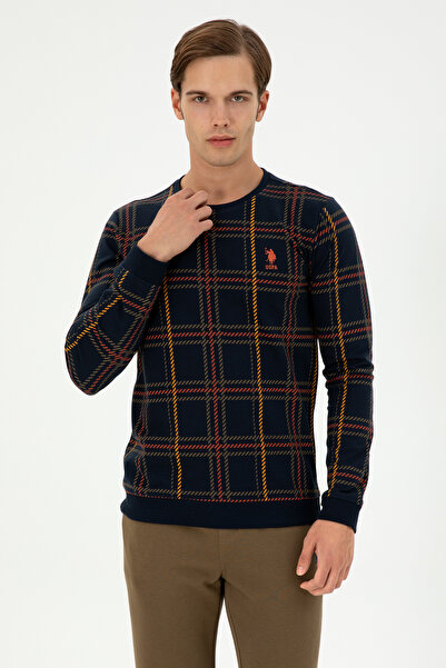 U.S. Polo Assn. Erkek Lacivert Sweatshirt 50296087-VR033