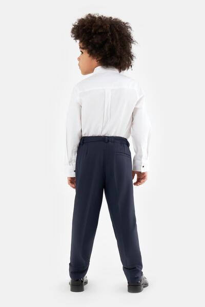 Nebbati Bg Store Boy's Navy Blue Trousers Ns23Ssn3213