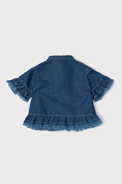 GB Baby BG Store Baby Girl Denim Tracksuit Top