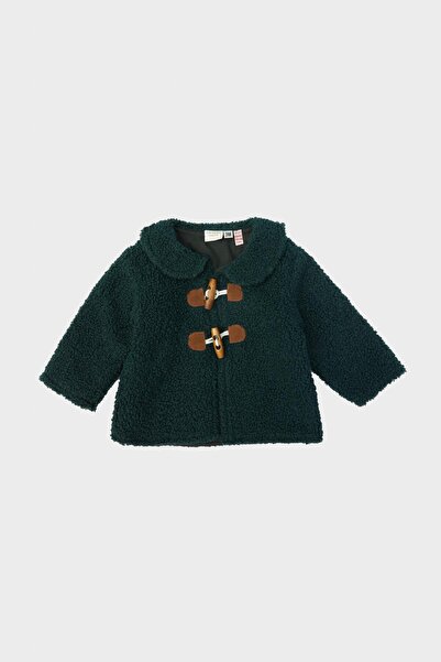 Layette Bg Store Baby Girl Green Jacket 23Fw0Lt7710