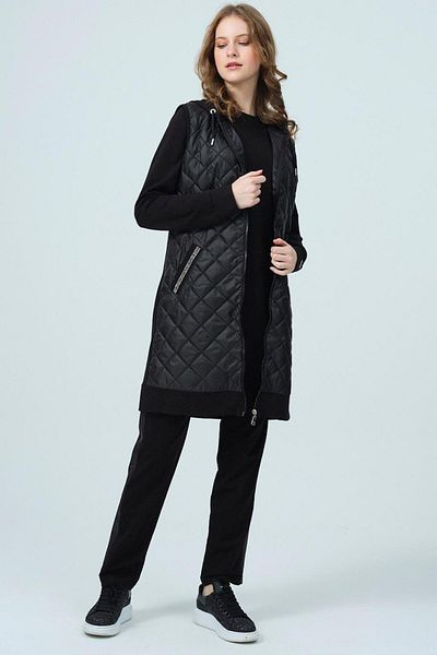 Moodbasic Women's Suit with Black Vest and Trousers Mb24.365-2K4
