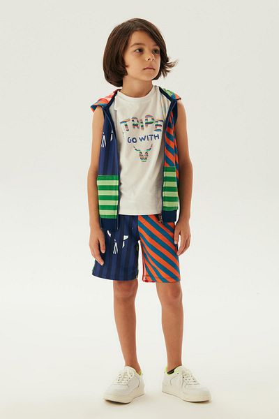 Nebbati BG Store Boy's Patterned Vest