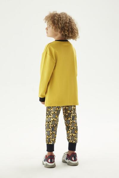 Nebbati Bg Store Boys' Patterned Pyžama Set Ns23Fwn3802