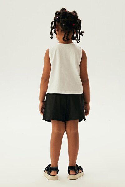 Tyess BG Store Girl's White Tank Top