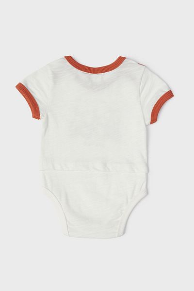 Layette BG Store Baby Boy Ecru Body