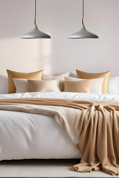 Bamyum İkili Gri Sarkıt Lamba Yemek Masası Oturma Odası Mutfak Salon Otel Café